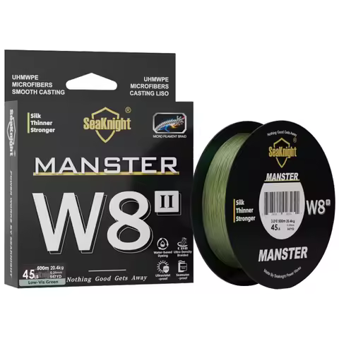 SeaKnight NEW MONSTER/MANSTER W8 II 150M 300M 500M 8 Strands Casting Braid Fishing Line 15LB-100LB S
