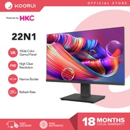 Koorui 22n1 Powered by Hkc Va 75 Hz 1920 x 1080 21.5 Inch / Koorui 24n2a 24 Inch Computer Monitor