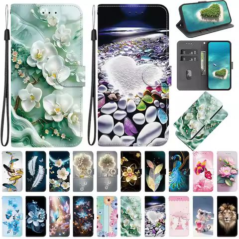 Classic Wallet Stand Cover for Xiaomi Poco M7 PRO 5G X6 X7 5G X6 x5 X4 PRO 5G x4 X3 GT 9 LiteX3 NFC 