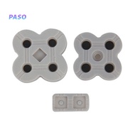 PASO_3Pcs/Set Replacement Conductive Button Pad Keypad for Nintendo DS Lite NDSL