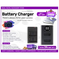 LP-E6 lp-e6nh Camera Battery Charger for Canon EOS 6D 60D 70D 80D R7 R6 5D3 DSLR 7D 5DMark 6D2 5D4 9