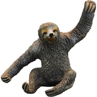 Solid Children Simulation Animal Toys Wild Iguana Model Sloth Three-Toed Sloth Doll Cognitive Static