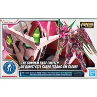 BANDAI PB RG 1/144 Mobile Suit Gundam 00Q GNT-0000/FS 00 QAN[T] FULL SABER TRANS-AM CLEAR THE GUNDAM