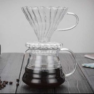 [LTS] Dripper V60 Glass Filter Coffee Filter Cone Coffee Dripper Filter