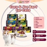 Coco & Joe Barf for Cats 300g / 1kg Cat Food Makanan  Kucing