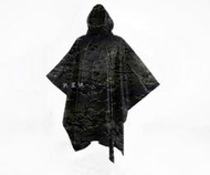 台南 武星級 小飛俠 雨衣 黑CP ( 防水 風衣 雨具 軍事風 軍用品 野餐墊 罩衫 偽裝 賞鳥 狩獵 衣服 帳篷