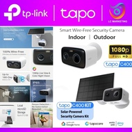 TP-Link Tapo C400 / C400 KIT Smart Wire-Free Indoor/Outdoor Security Battery Camera CCTV Solar-Power