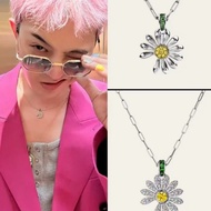 Kpop Idol BIGBANG G-DRAGON Daisy Shaped Pendant Necklace Accessory Fan Support Gift