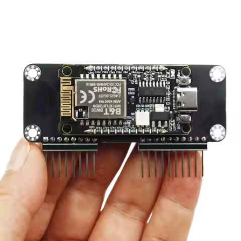For Flipper Zero 5G WiFi Deauther Module, Dual-Band BW16 Board, 2.4G/5G Network Tool, Pre-Flashed Fi