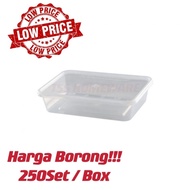MICROWAVABLE RECTANGULAR CONTAINER FR 500 (500ML)
