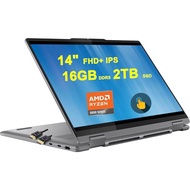 Lenovo Yoga 7 2-in-1 AI PC Laptop | 14" FHD+ IPS Touch AMD Zen4 8-core Ryzen 7 8840HS (>i7-12700H) |