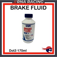 MOTORCYCLE BRAKE FLUID DOT3 170ml