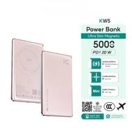 UKIKI รุ่น KW5 Powerbank 5000mAh ชาร์จเร็ว PD20W ชาร์จไร้สาย Wireless Charge - แบตเตอรี่สำรอง มาตรฐา