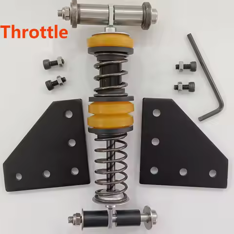 For FANATEC DD Pro CSL Pedal Simracing Pedal Throttle Brake Clutch Hydraulic Damping Modified Upgrad