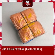Jas Hujan Setelan Baju Celana Plastik Murah Grosir