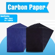 RF Printing Supplies - Carbon Paper Black and Blue 100 Sheets A4 Film Carbon