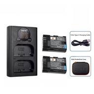 Thiencent LP-E6 Battery Charger for Canon EOS 60D 6D2 70D 80D 90D 5D3 7D 5Ds 5DMark4 R5 R7 R6II Mark