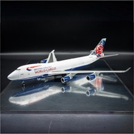 JCwings British Airlines Boeing 747-400F Alloy Airplane Model Chelsea Rose Painted 1: 200
