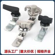 MS714-2 Lock Black Handle Lock Bull Head Lock MS715 Turn Tongue Lock Cylindrical Lock Stainless Stee