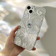 透白貝殼 透&白之舞系列 防摔手機殼 CSBN03