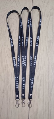 LETRAN ID LACE LANYARD/ G-HOOK 1/2 Lace Size