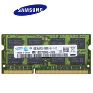 แรมโน้ตบุค DDR3 4GB DDR3 RAM โน้ตบุ๊ค2Rx8 PC3 M471B5273DH0-CH9 10600S