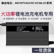 72V Electric Vehicle Lithium Battery Charger 20 Strings High Voltage Three Yuan 86V87V84V88.2V12A15A
