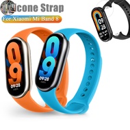 NC Silicone Strap For Xiaomi Mi Band 9 8 Replacement Smart Watchband Bracelet Strap for xiaomi miban