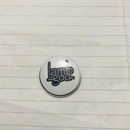 Lanb of god mini pin embroidery patch pin