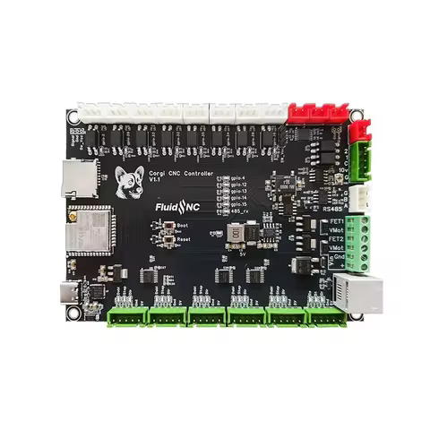 Corgi ESP32 6 Axis CNC Controller for FluidNC
