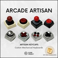 Arcade Joystick Retro Console Artisan Keycaps for Mechanical Keyboard