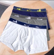 กางเกงในชาย [1set= 3 ตัว] กางเกงในผู้ชาย boxer กางเกงในผู้ชายผ้าฝ้ายระบายอากาศได้ด