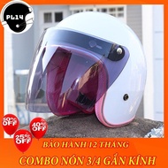 Convenient Smoke Color 3/4 Hat Goggles