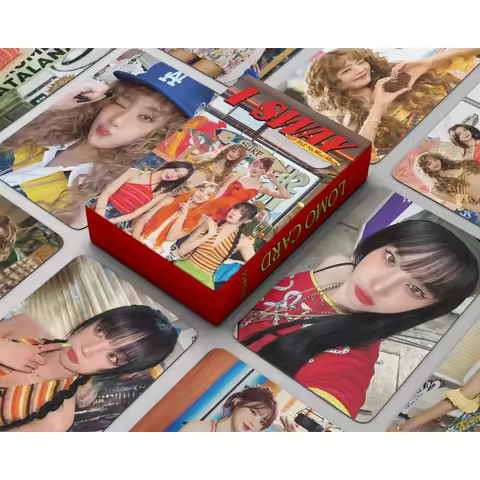 55pcs/set Kpop (G)I-DLE Minnie YUQI Lomo Cards GIDLE Group K-pop Photocards for Fans Gift