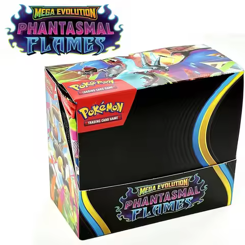 360Pcs Pokémon Card Prismatic Evolutions MEGA EVOLUTION English Version Pokeémon Booster Battle Tran