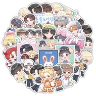 50-105pcs/set SEVENTEEN Gruop Photo Stickers Q-version graffiti Luggage Notebook Laptop Phone Hand B