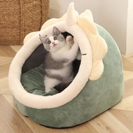 ✈Ready Stock✈ Cat Bed Removable Washable Warm Comfortable Pet Dog Bed Pet Nest
