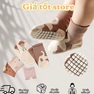 Set of 5 Pairs of Anti-Slip Baby Socks with Funny Ant Shape ss008