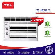 TCL 0.6HP Inverter-Grade Titan Gold Window Type Aircon TAC-06CWM/F