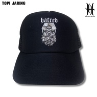 Hatred alive brand men's mesh distro hat premium quality distro mummy motif
