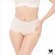 Wacoal Secret Support H-Fit กางเกงในแบบเต็มตัว Dear Hip Short รุ่น WU4545 สีเบจ (BE)