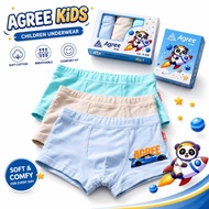 (3pc) Boxer Agree Kids a 509 | Super Soft Boys' Boxer Briefs - Kshop