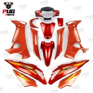 PUGParts ชุดสีเวฟ125i ไฟเลี้ยวบังลม ปี2005 (ชุด14ชิ้น) ชุดสี 125 บังลม ชุดสีเวฟ 125i บังลม ชุดสีบังล