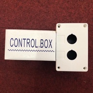 CONTROL BOX - 2 HOLE SWITCH BOX FOR PUSH BUTTON