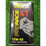 PROTAPER PRORACE SEMI SYNTHETIC 15W-50 4T OIL 1 LITRE MINYAK ENJIN MOTORSIKAL