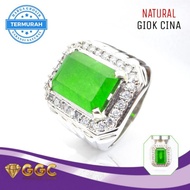 Alluy_ Cincin Batu Giok Cina Asli Natural