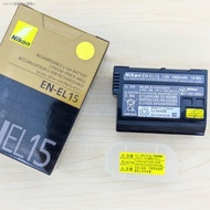 EN-EL15 Nikon Z7II Z6II D600 D7500 D7300 D7200 D7100แบตเตอรี่ D7000