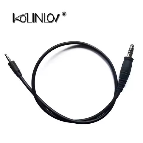 U174 Cable for U94 PCI PTT Adapter Militar Hunting Tactical Headset Walkie Talkie Motorola Kenwood B