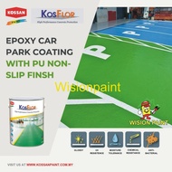 1L KOSSAN ( KOSFLOR EPOXY ) CAR PARK FLOOR COATING / SPORT COURT FLOOR PAINT EPOXY Floor Paint ( 1L )
