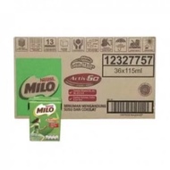 1 Dus - Milo susu kotak kecil 110 ml isi 36 pcs